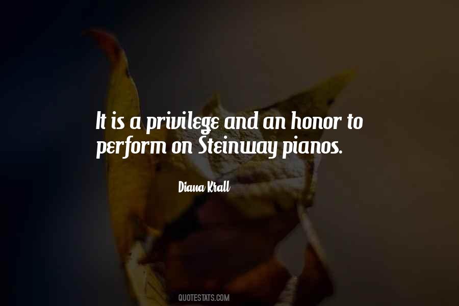 Honor And Privilege Quotes #1739056