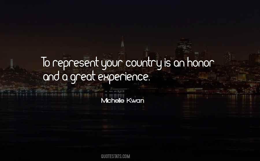 Honor Your Country Quotes #1866106