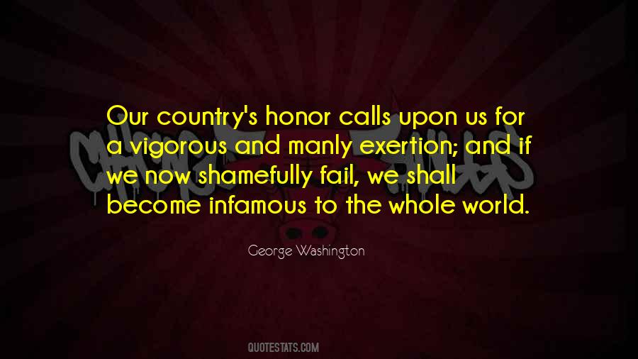 Honor Your Country Quotes #661163