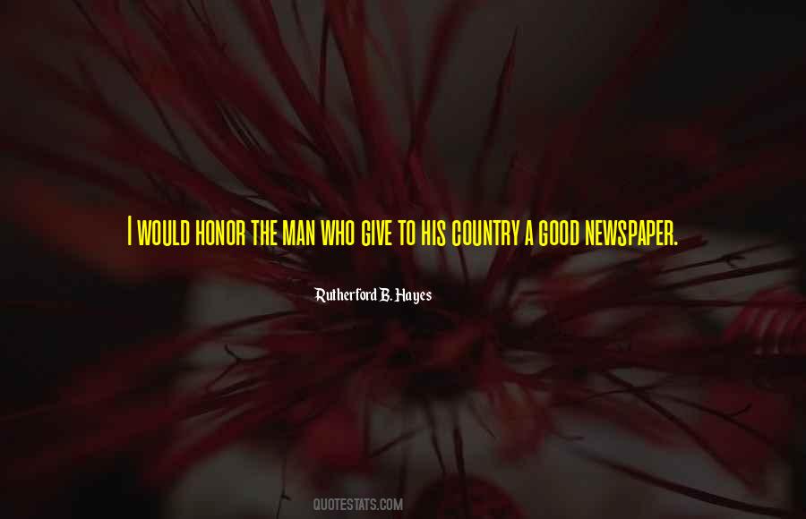 Honor Your Country Quotes #921681
