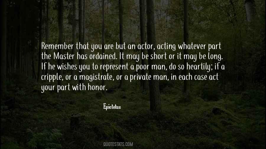 Honor Your Man Quotes #1766169