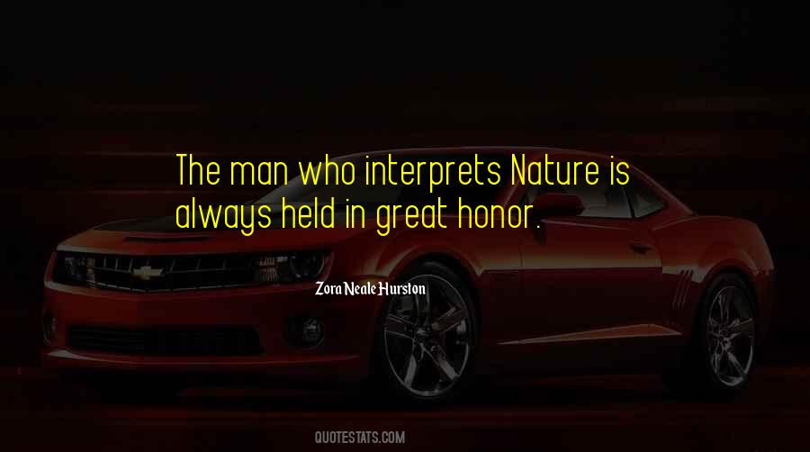 Honor Your Man Quotes #193274