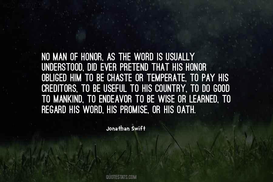 Honor Your Man Quotes #235829