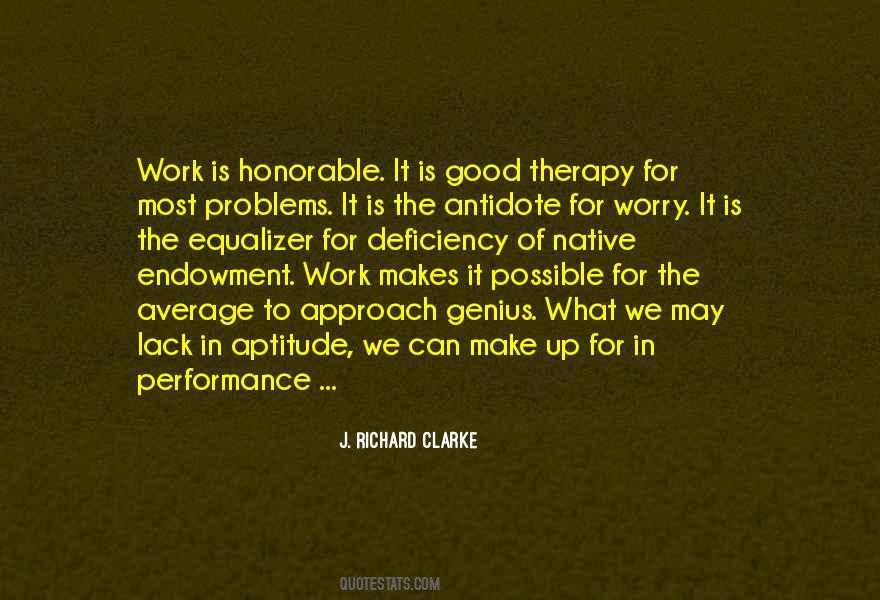 Honorable Work Quotes #16835