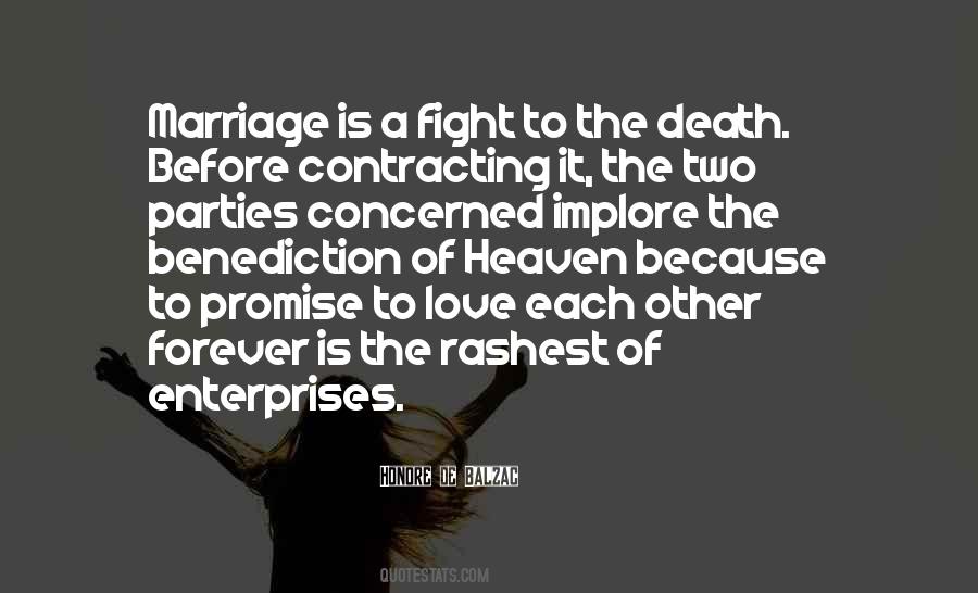 Honore De Balzac Marriage Quotes #1233352