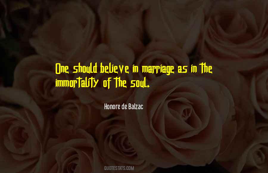 Honore De Balzac Marriage Quotes #1684161