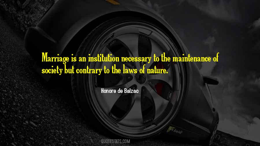 Honore De Balzac Marriage Quotes #236053