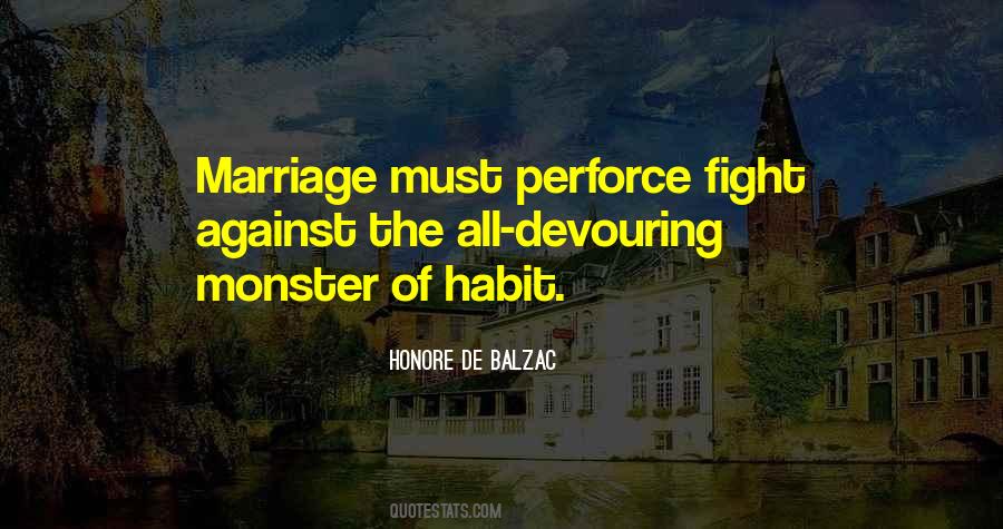 Honore De Balzac Marriage Quotes #873587