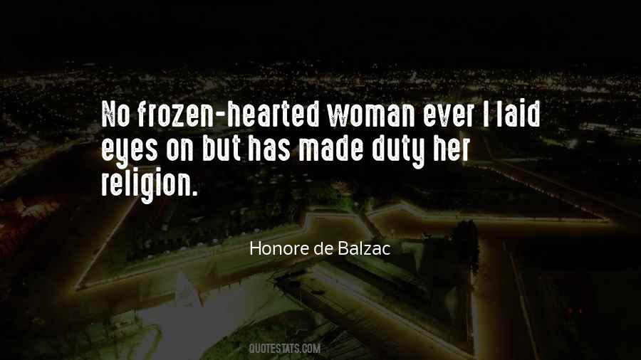 Honore De Balzac Woman Of Thirty Quotes #172087