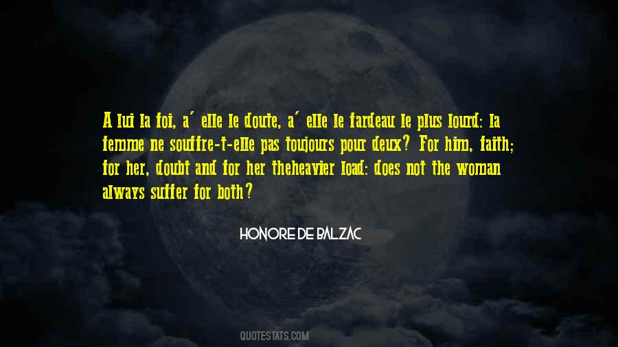 Honore De Balzac Woman Of Thirty Quotes #318958