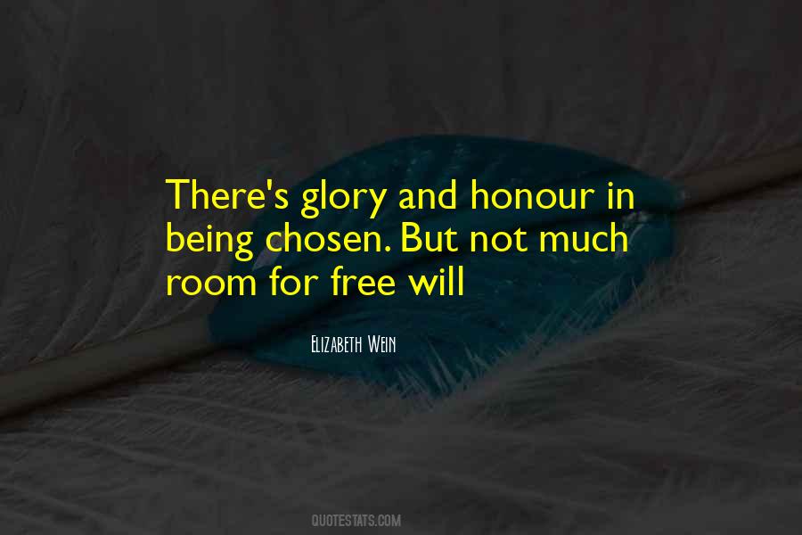 Honour And Glory Quotes #755886