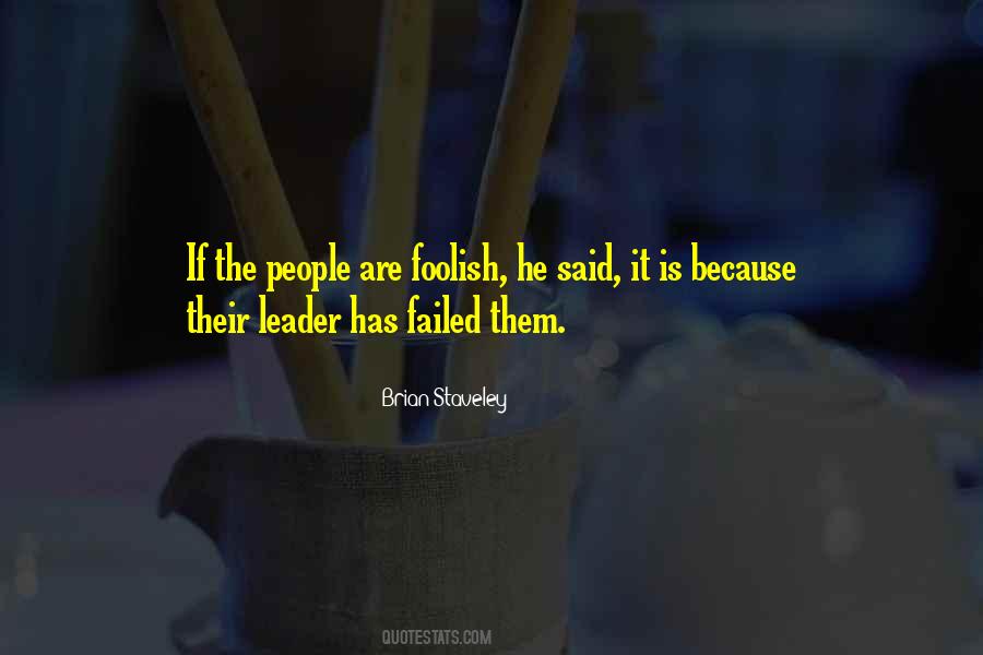 Quotes About Following The Leader #2364