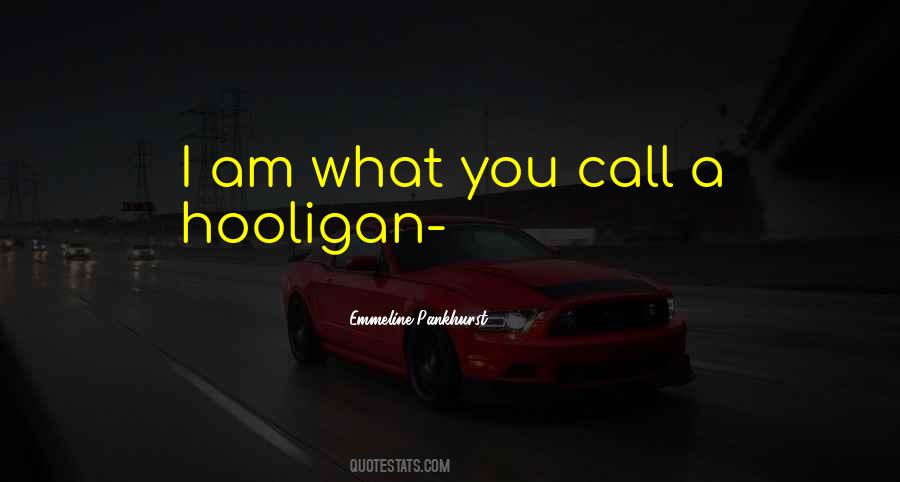 Hooligan Quotes #76366