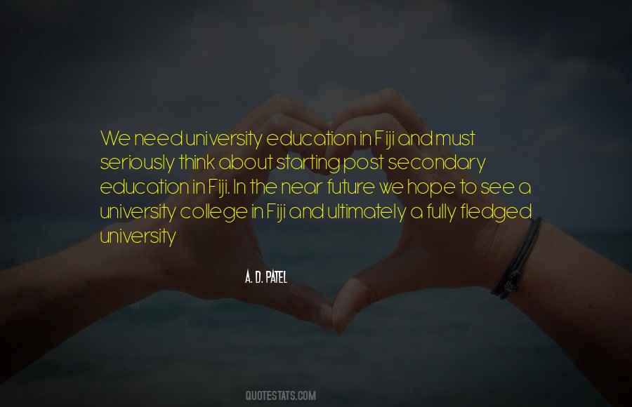 Hope About The Future Quotes #1406148
