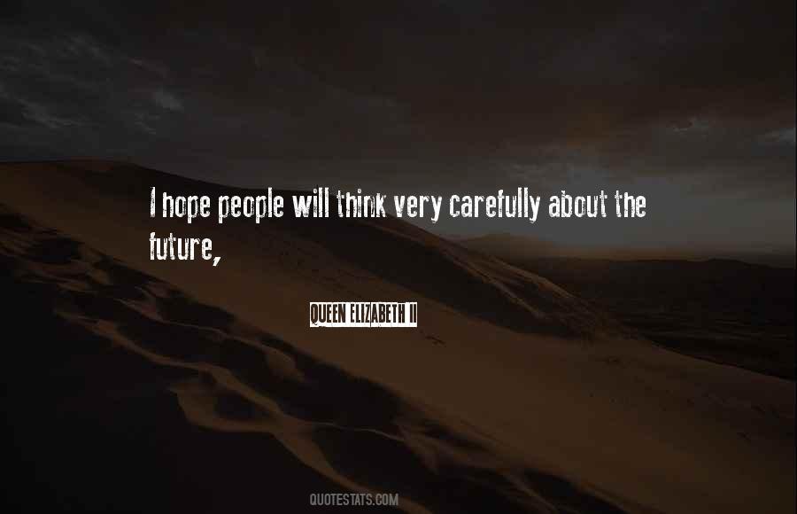 Hope About The Future Quotes #1428687