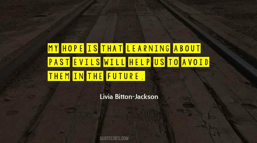 Hope About The Future Quotes #1795144