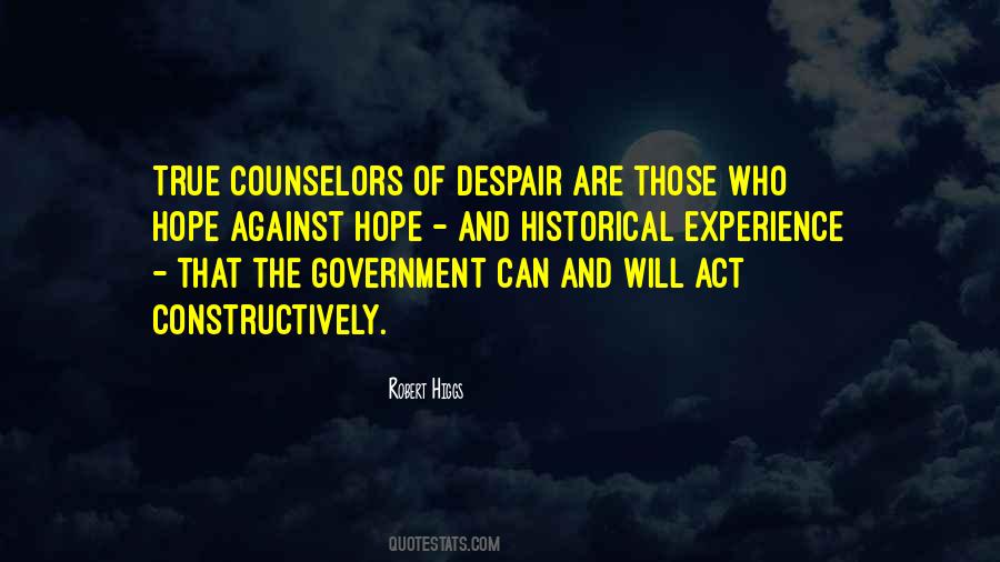 Hope Against Hope Quotes #1700301