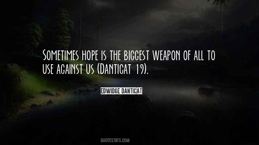 Hope Against Hope Quotes #566444