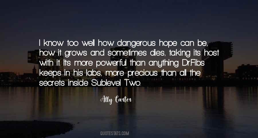 Hope Dies Quotes #435920