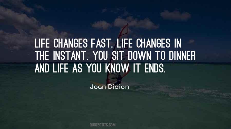 Quotes About The Changes In Life #136375