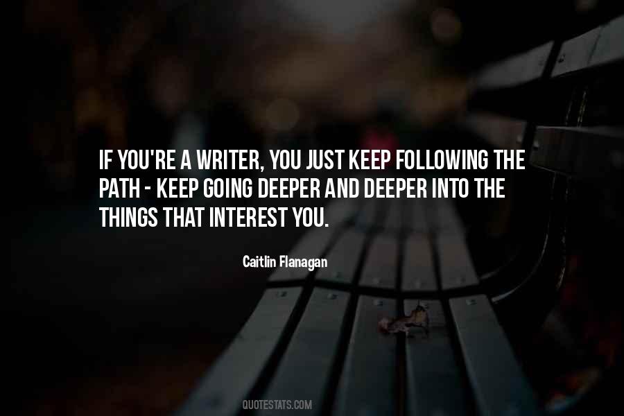 Quotes About Following A Path #101021