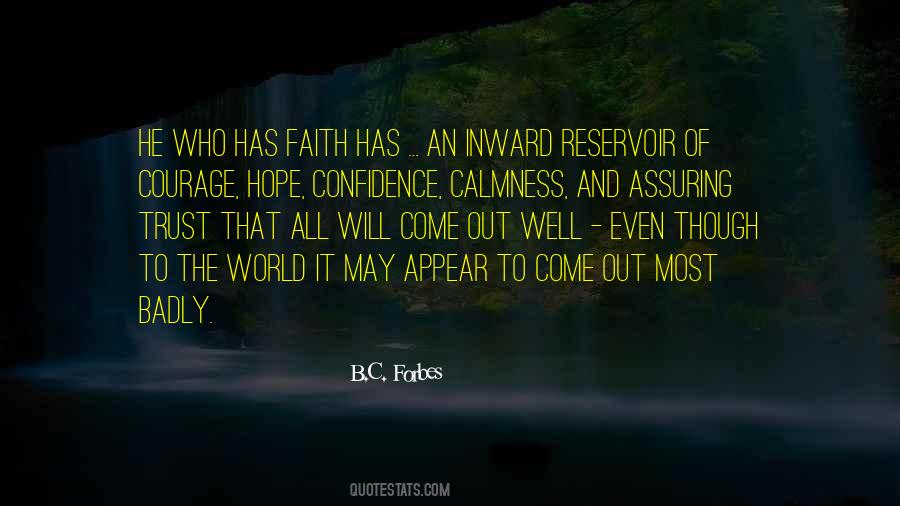 Hope Faith And Courage Quotes #1400427