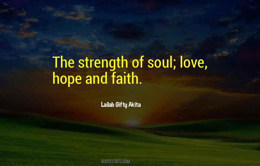 Hope Faith And Love Quotes #458055