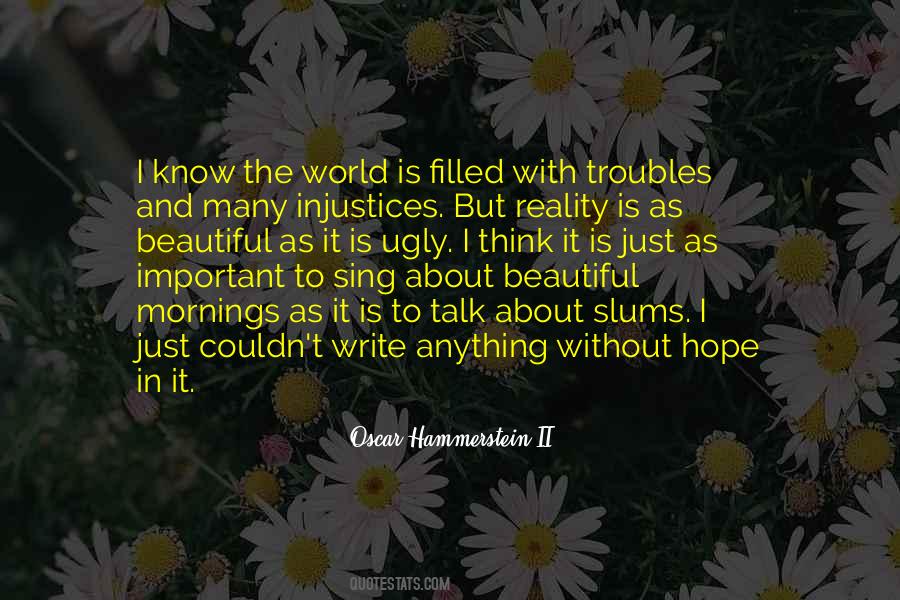 Hope Filled Quotes #554838
