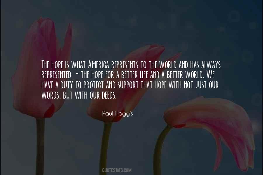 Hope For America Quotes #112951