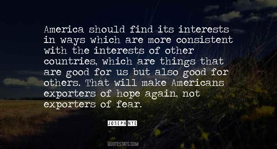 Hope For America Quotes #671309