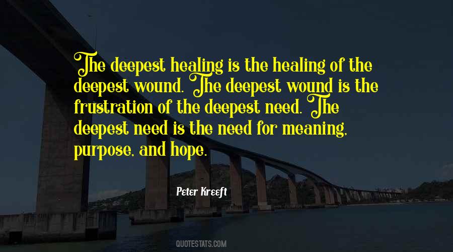 Hope For Healing Quotes #1412929