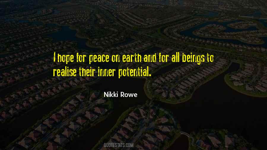 Hope For Peace Quotes #1539882