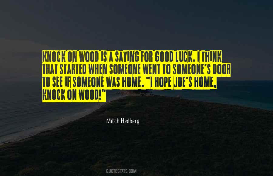 Hope Good Luck Quotes #1594823