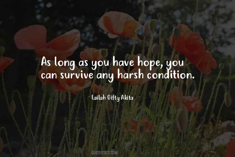 Hope I Can Survive Quotes #140134