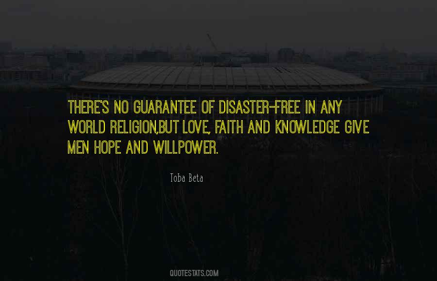 Hope In Disaster Quotes #855491