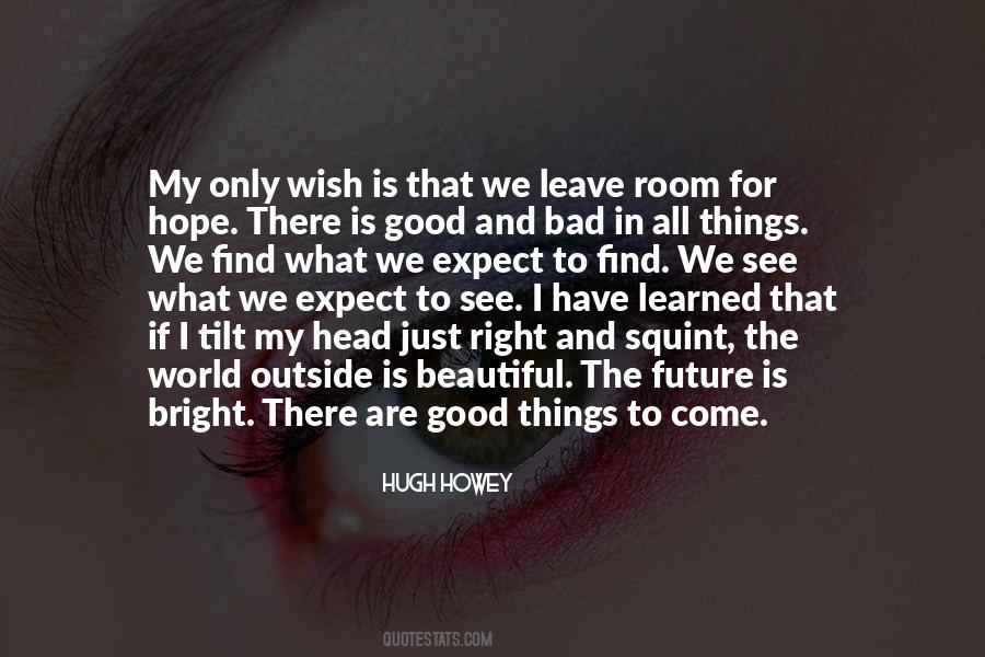 Hope In The Future Quotes #372579