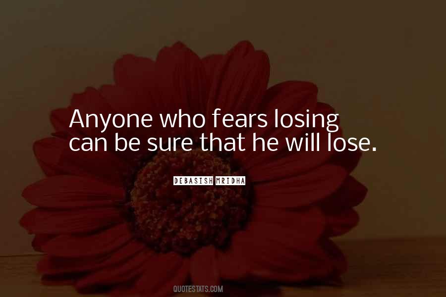 Hope Losing Quotes #872217