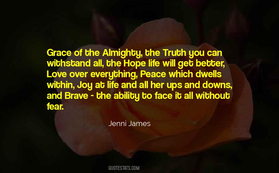 Hope Love Joy Peace Quotes #1584490