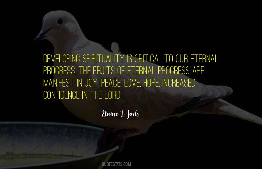 Hope Love Joy Peace Quotes #45706