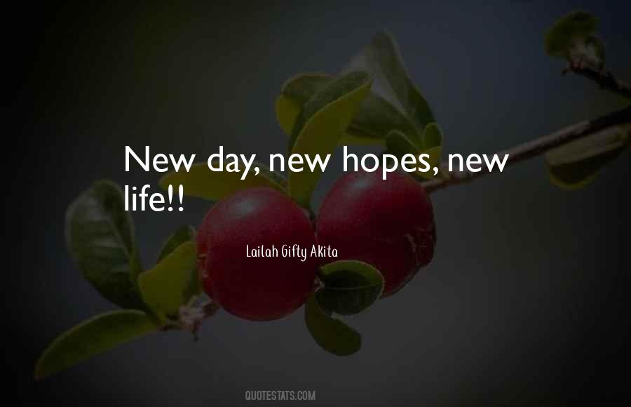 Hope New Life Quotes #32962