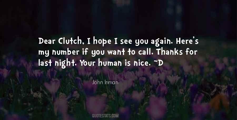 Hope Not To See You Again Quotes #1267706