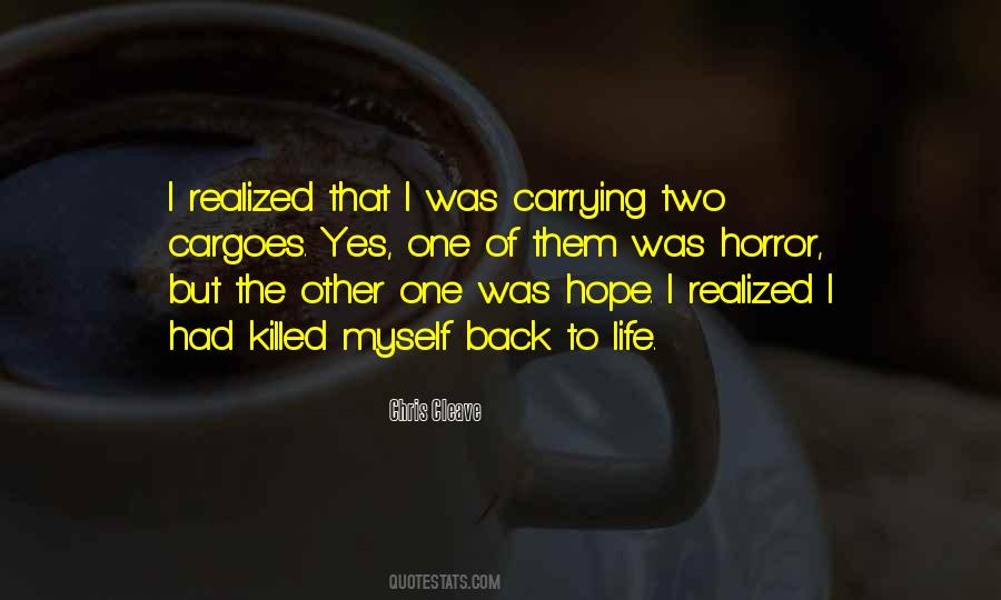 Hope Realized Quotes #1658535