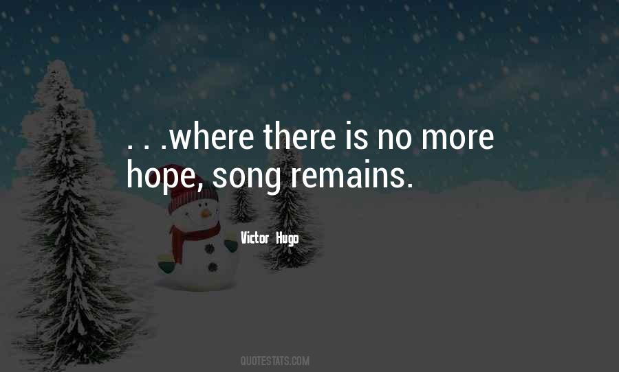 Hope Remains Quotes #1664721