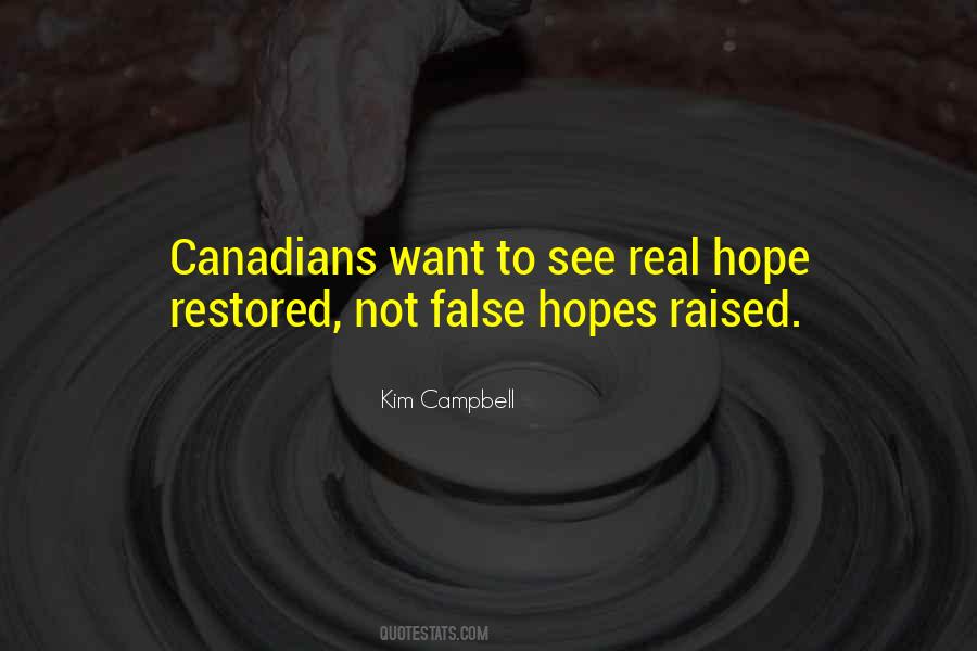 Hope Restored Quotes #724768