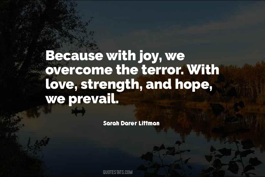 Hope Strength Love Quotes #1330942