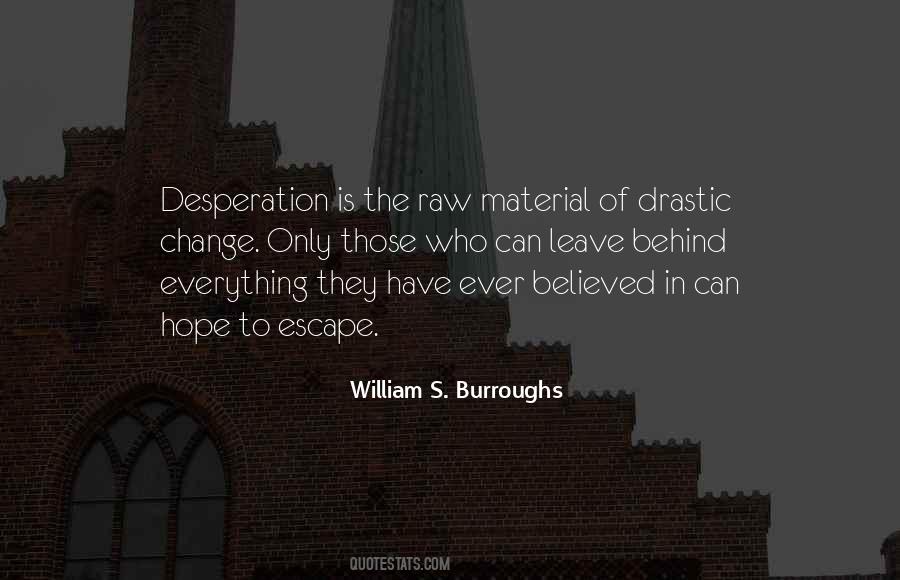 Hope To Change Quotes #400844