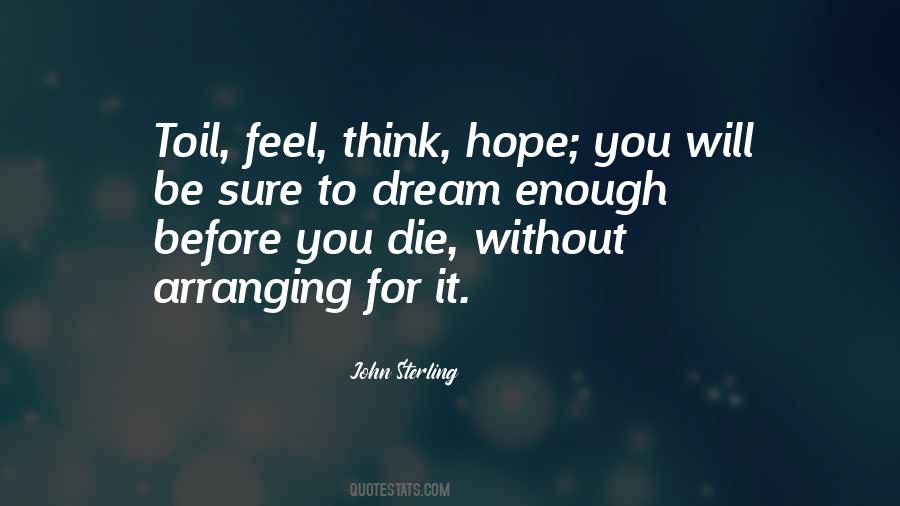 Hope To Die Quotes #385051