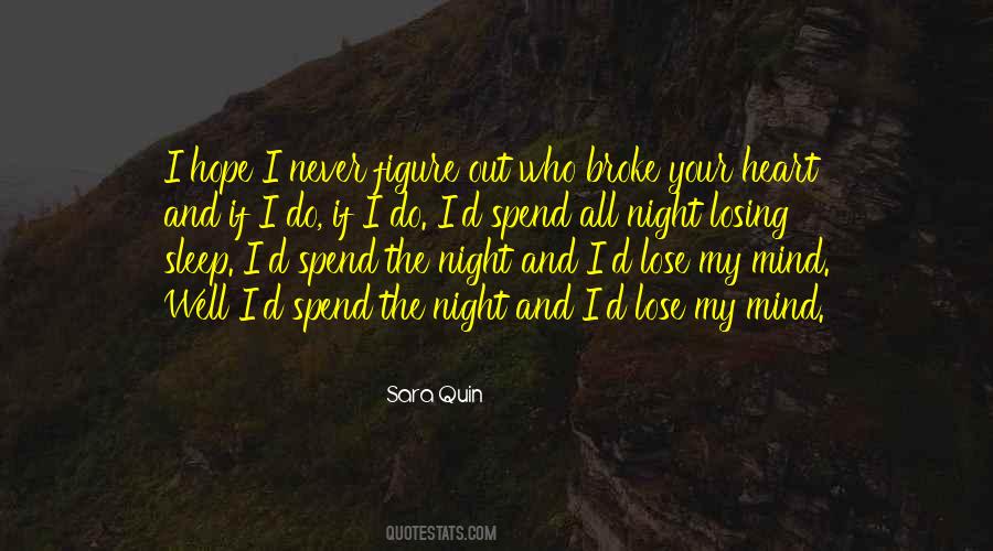Hope You Sleep Well Quotes #592270