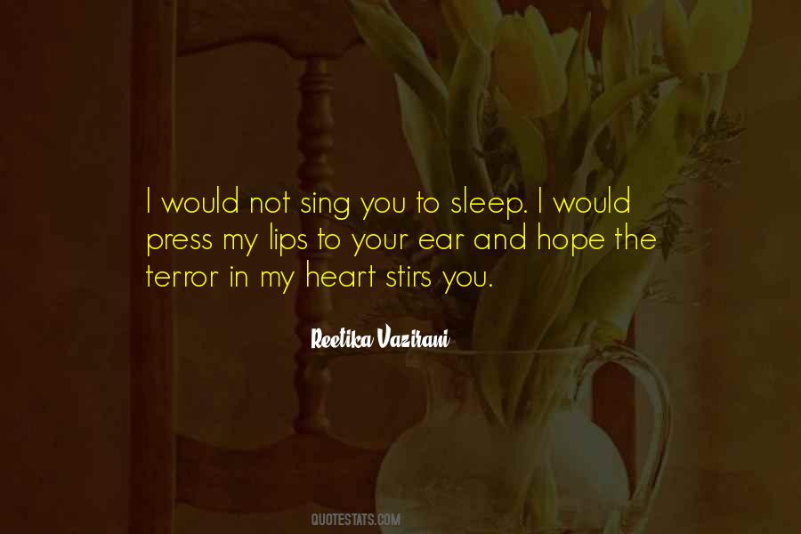 Hope You Sleep Well Quotes #752012