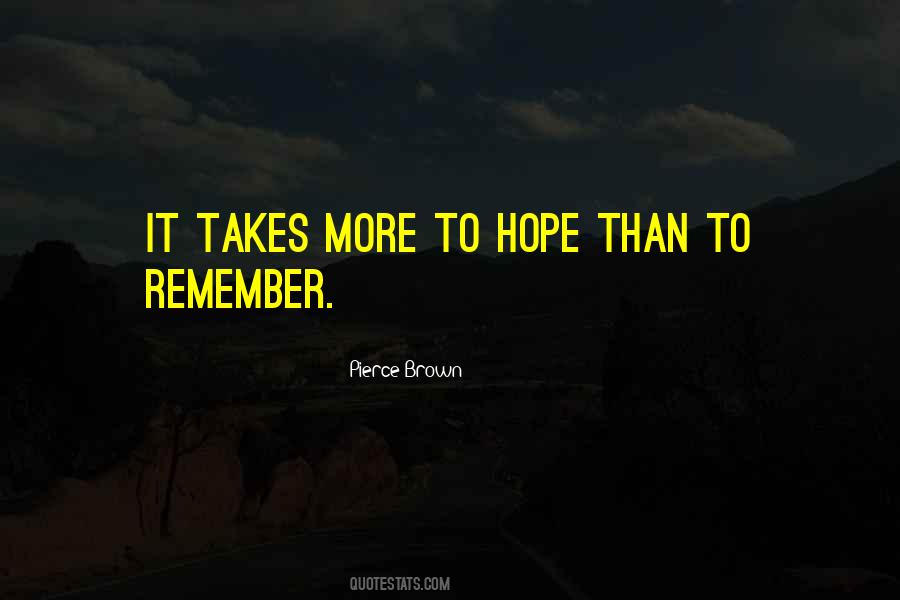 Hope You Still Remember Me Quotes #151644